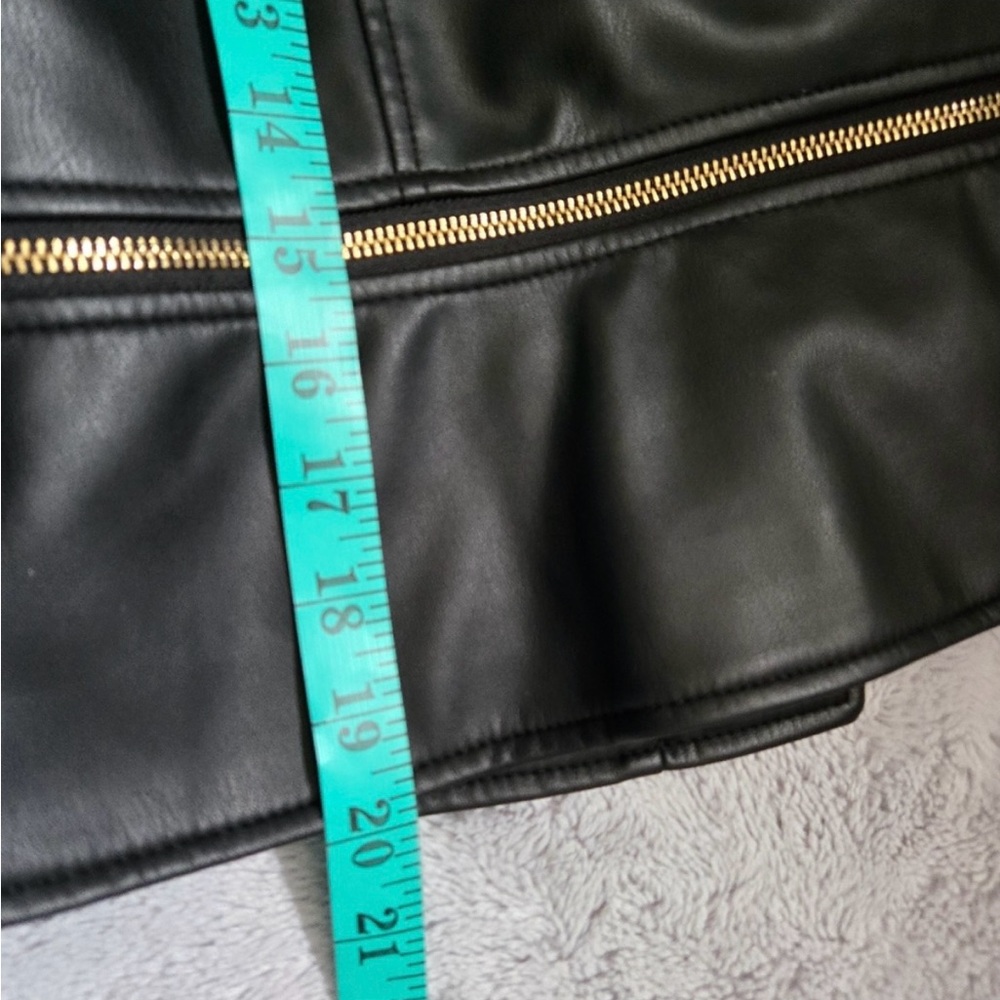 Zara Faux Leather Jacket - Picture 7 of 7
